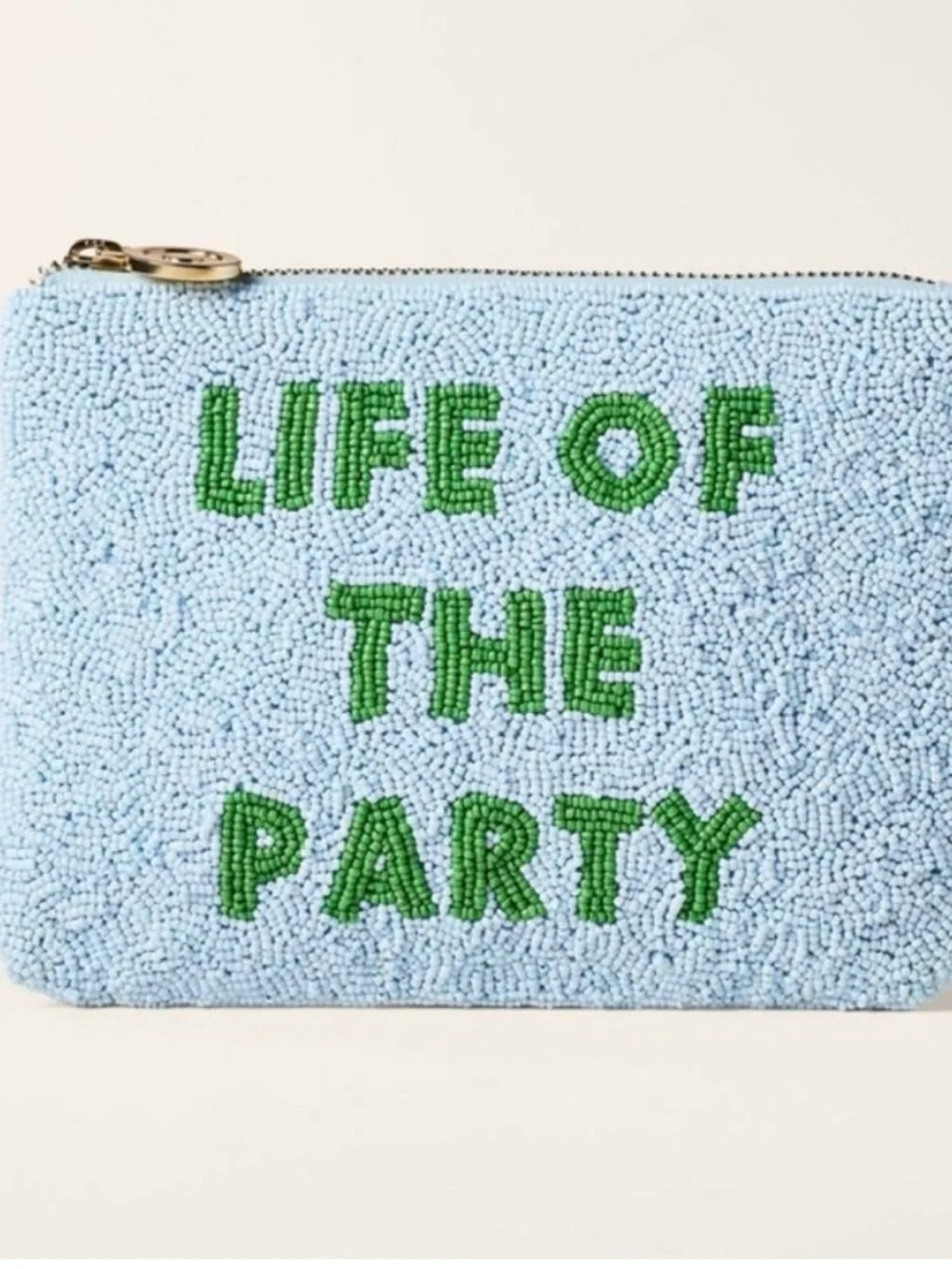 Kate Spade x Target Life of the Party Beaded Clutch NWT 🩵💚